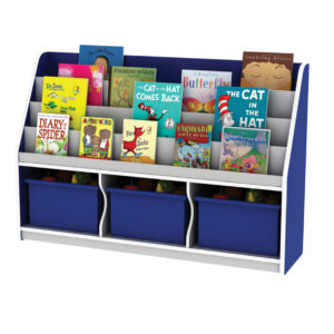Thrifty 3 Compartment Book Storage
