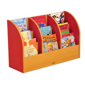 Milan 3 Tier Book Stand Red
