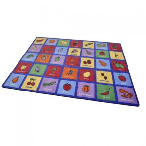 Healthy Eating Learning Rug